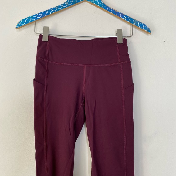 LULULEMON Pace Rival Crop 22 in Dark Adobe Size 2 - Picture 3 of 9